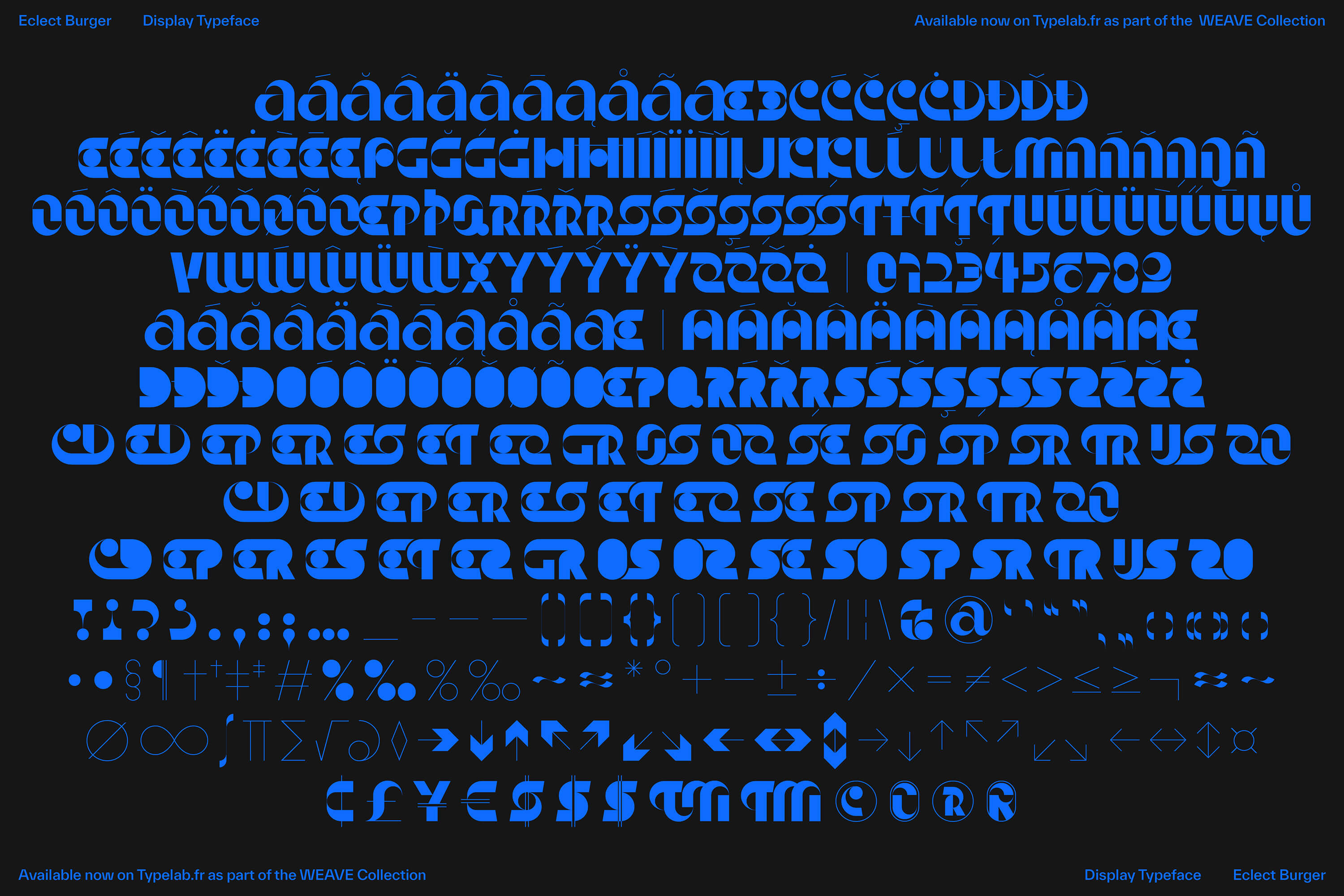 Eclect Display Typeface - 3