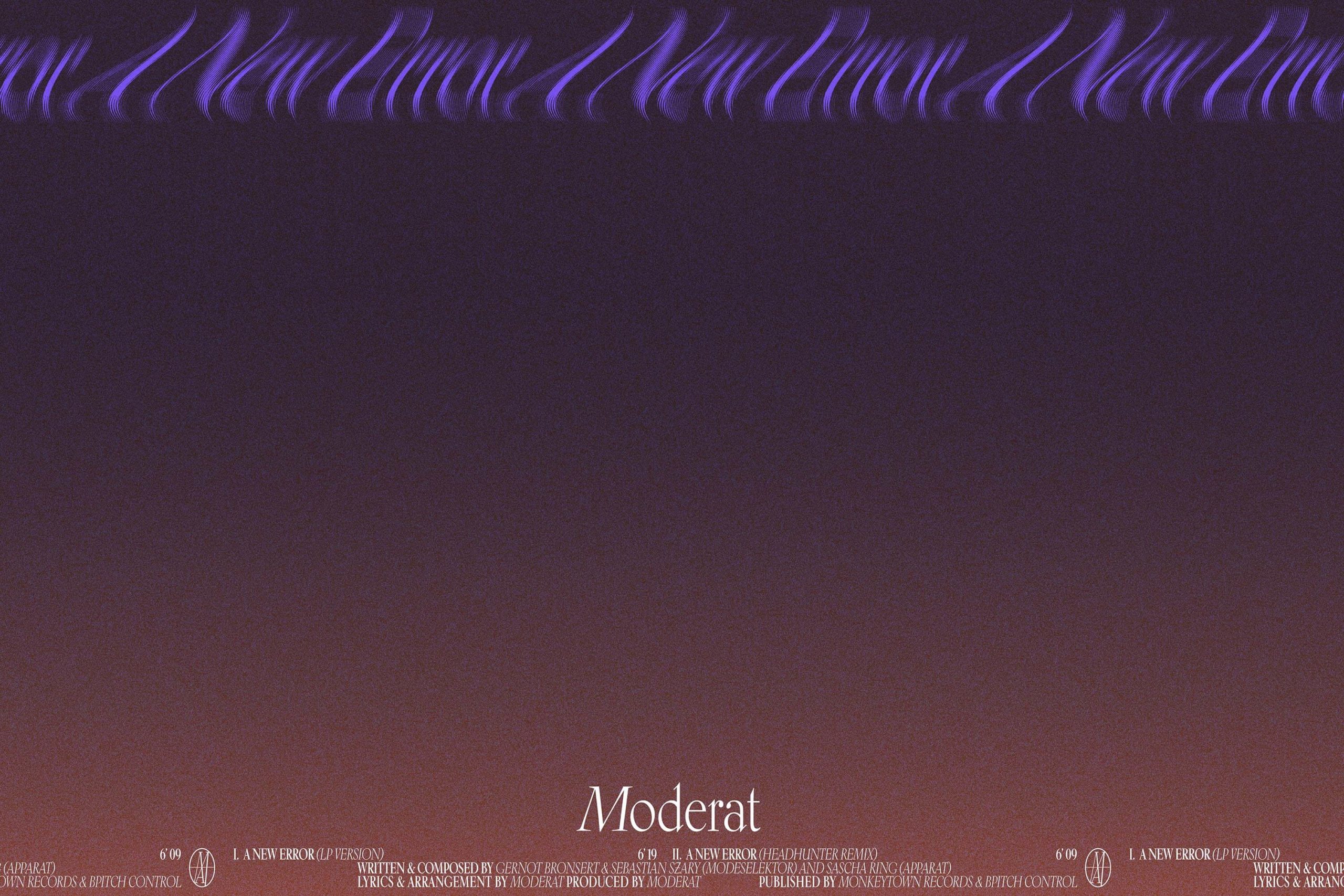 Moderat A New Error (ALT) - 1