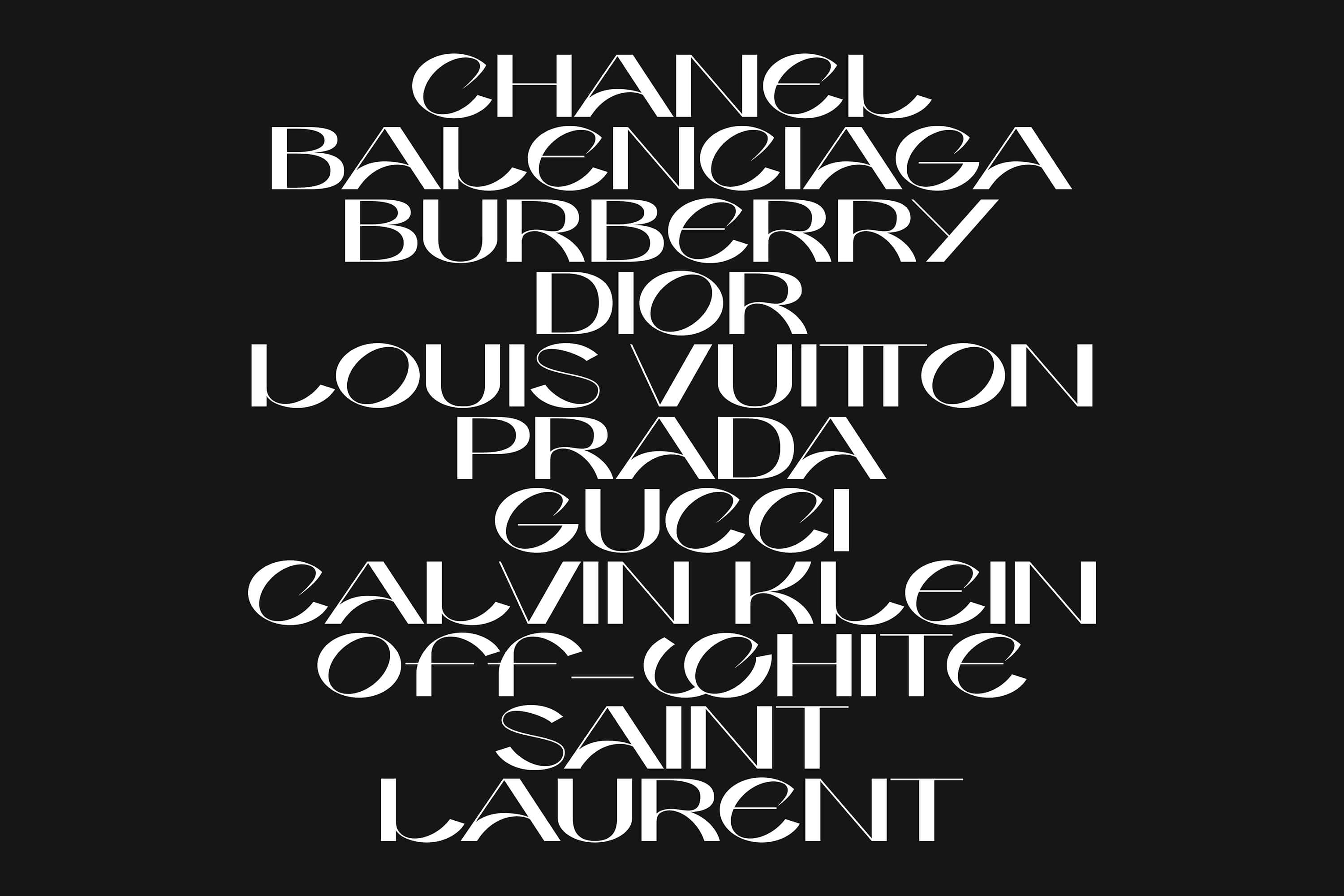 Untitled Display Typeface - 1