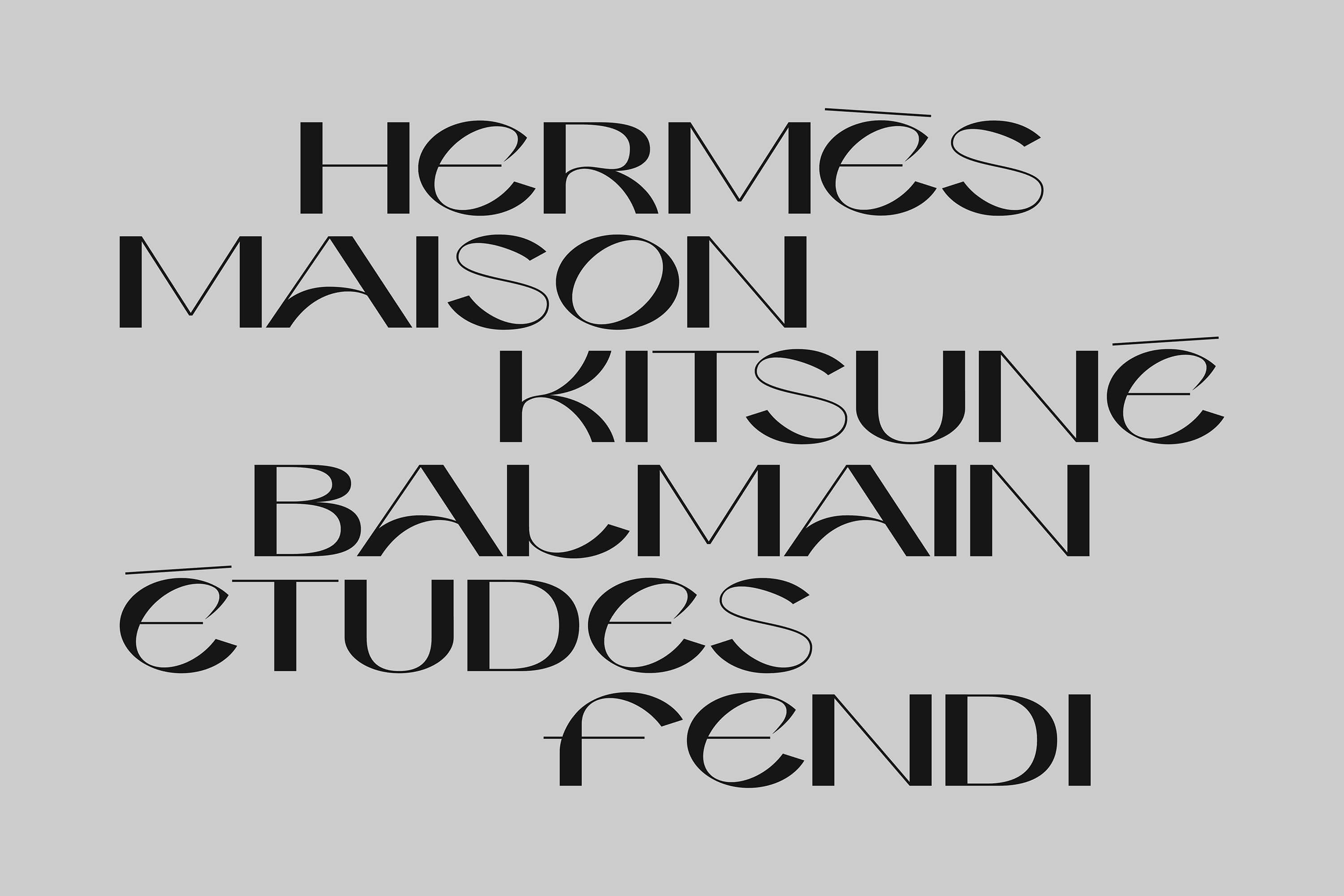 Untitled Display Typeface - 2