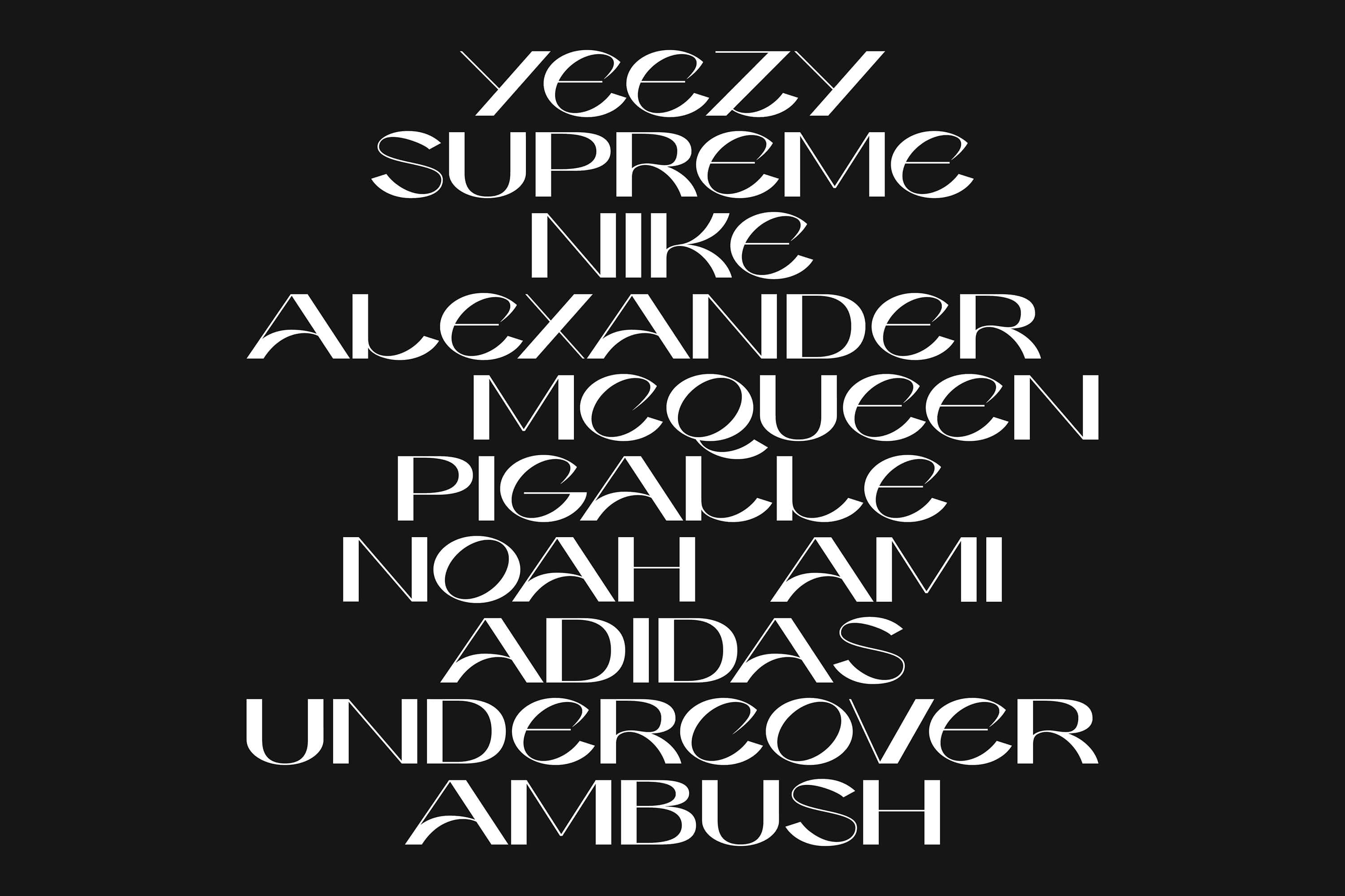 Untitled Display Typeface - 3